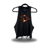 DRIVEN GHOST RIDER ROAD RASH CROP TANK TOP