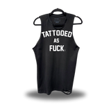 TATTOOED AS FUCK ROAD RASH TANK TOP