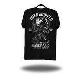 OVERWORKED CLASSIC TEE