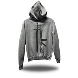FIGHT GREY HOODIE