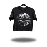BONE LIPS CROP TOP
