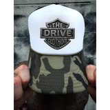 TDC HERITAGE BADGE FOAM CURVED BILL CAMO HAT