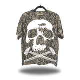 WORK OVER DEATH RATTLESNAKE OVERSIZED TEE