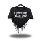 BEST SHIRT ROAD RASH HEART CROP TOP