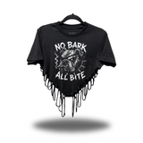 ALL BITE ROAD RASH HEART CROP TOP