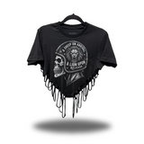 LION RELEASE ROAD RASH HEART CROP TOP