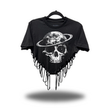 SATURN SKULL ROAD RASH HEART CROP TOP