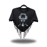 DEAD FREQUENCY ROAD RASH HEART CROP TOP
