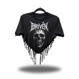 DRIVEN SKULL ROAD RASH HEART CROP TOP
