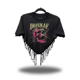 AF SHOCK ROAD RASH HEART CROP TOP