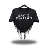 SAW ROAD RASH HEART CROP TOP
