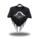 FU UFO ROAD RASH HEART CROP TOP