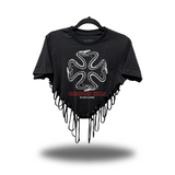 SHED COMFORT ROAD RASH HEART CROP TOP