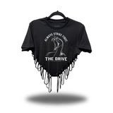 STRIKE ROAD RASH HEART CROP TOP