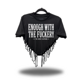 F*CKERY ROAD RASH HEART CROP TOP