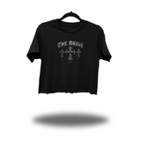 BARBWIRE CROSS CROP TOP