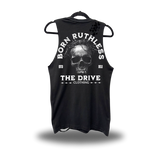 BORN RUTHLESS ROAD RASH BLACK TANK TOP