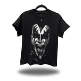 ROCKIN SIMMONS BLACK ROAD RASH OVERSIZED TEE