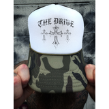 THE DRIVE CROSS FOAM CURVED BILL CAMO HAT