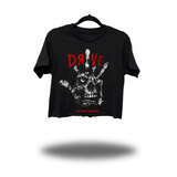 SKULL HAND CROP TOP