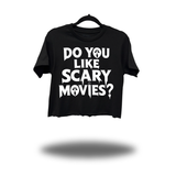 SCREAM CROP TOP