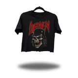 BY DEATH CROP TOP