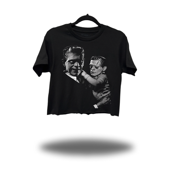 FRANKENSTEIN DAD CROP TOP