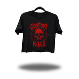 CRIMSON COMFORT CROP TOP