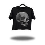 CONTOUR SKULL CROP TOP