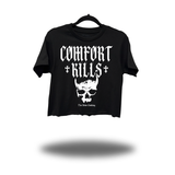 COMFORT CROSSES CROP TOP