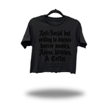 ANTI-SOCIAL CROP TOP