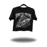 SURF DIE CROP TOP