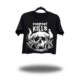 COMFORT SKULL CROP TOP