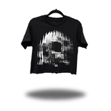 FRAGMENT SKULL CROP TOP