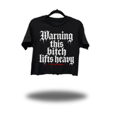 LIFT HEAVY CROP TOP
