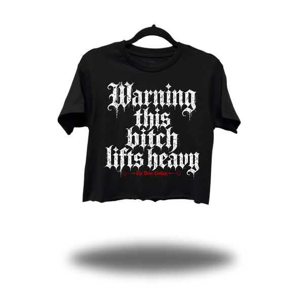 LIFT HEAVY CROP TOP
