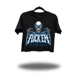 F*CK EM LIGHTNING CROP TOP