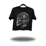LION RELEASE CROP TOP