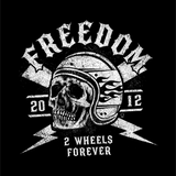 2 WHEELS DECAL