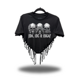 IDC ROAD RASH HEART CROP TOP