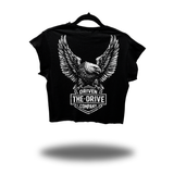 EAGLE SHIELD MUSCLE CROP TOP