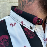 ESSENTIAL DEAD ROSE BUTTON UP