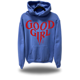 GOOD GIRL ICE BLUE HOODIE