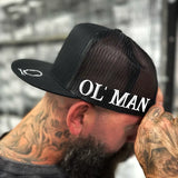 OL' MAN SIDE STYLE BLACK HAT