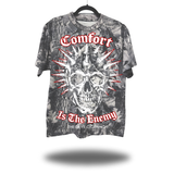 ENEMY GREY WOOD CAMO OVERSIZED TEE