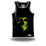 DEATH GLOW BLACK BASKETBALL JERSEY
