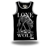 LONE WOLF BLACK BASKETBALL JERSEY