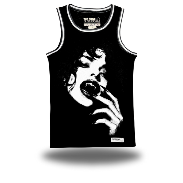 KISS OF DEATH BLACK BASKETBALL JERSEY