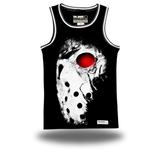 SILENT SLASHER BLACK BASKETBALL JERSEY
