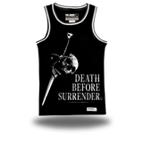 SURRENDER BLACK BASKETBALL JERSEY